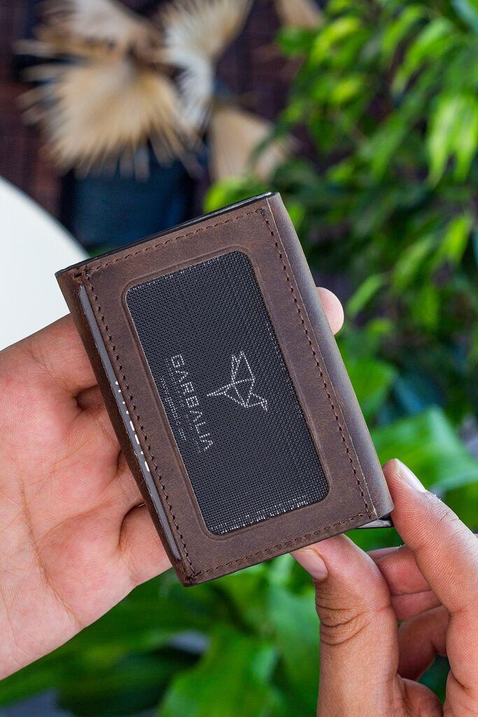 Garbalia Novčanik za kartice Smokey, Braon