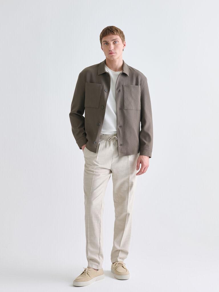 LC Waikiki Muške pantalone W52995Z8-RW0, Regular, Bež