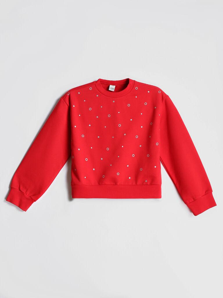 LC Waikiki Duks za devojčice W5G939Z4-GZL, Okrugli izrez, Crvena