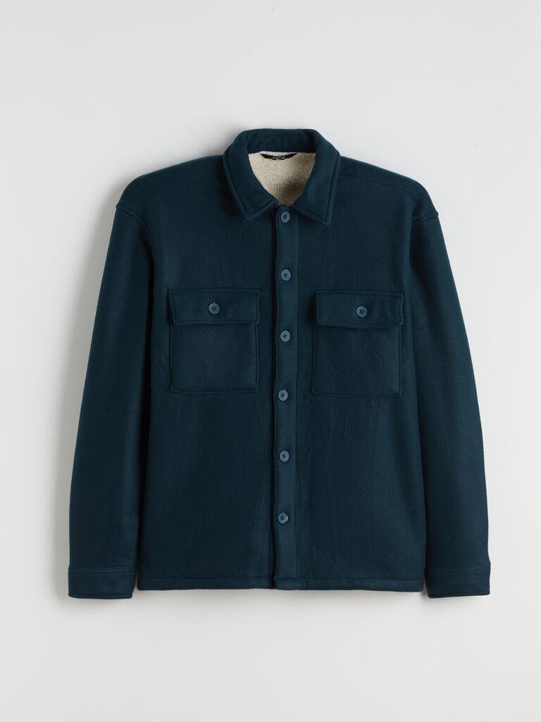 LC Waikiki Muška košulja W5EY14Z8-DBJ, Petrolej