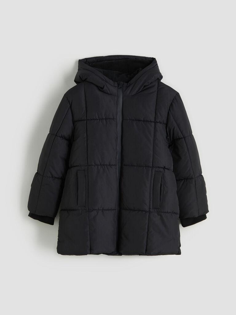 LC Waikiki Jakna za devojčice sa kapuljačom W52763Z4-CVL, Crna