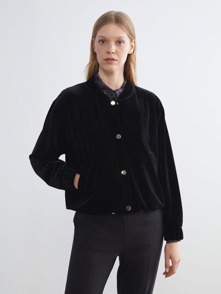 LC Waikiki Ženska jakna W5G010Z8-CVL, Crna