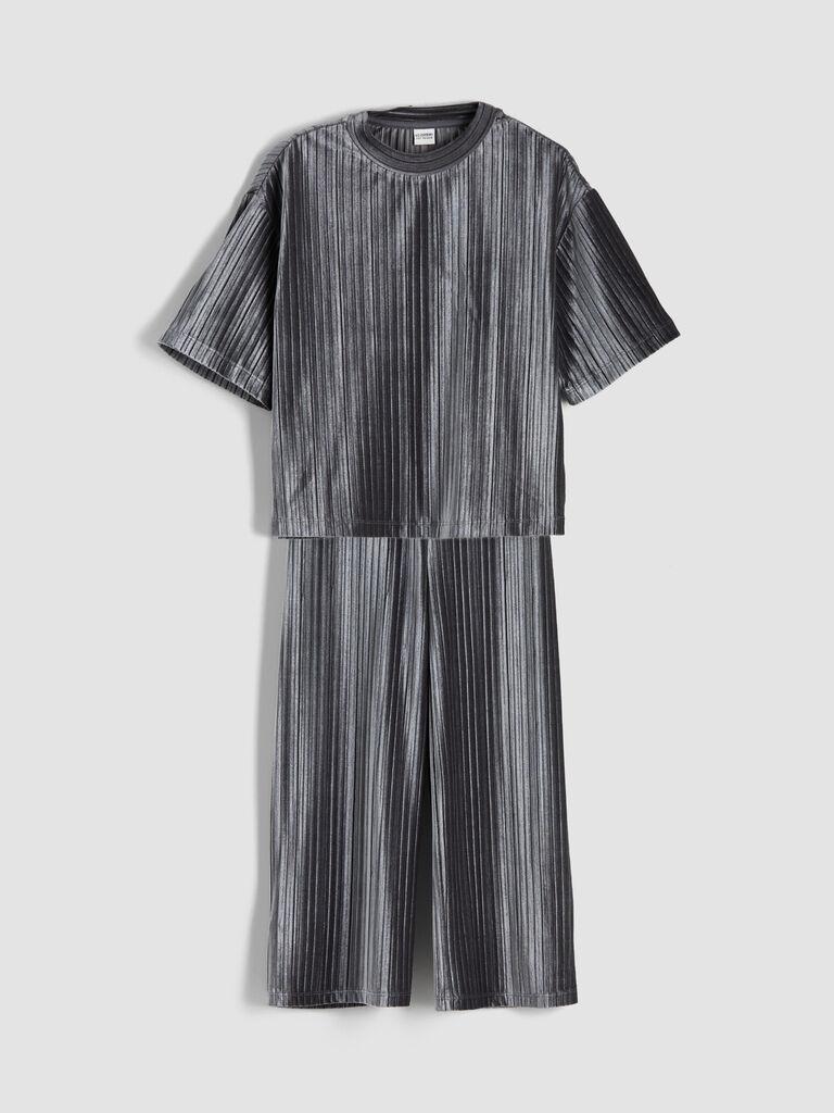 LC Waikiki Komplet za devojčice W5EF59Z4-G2Y, Sivi