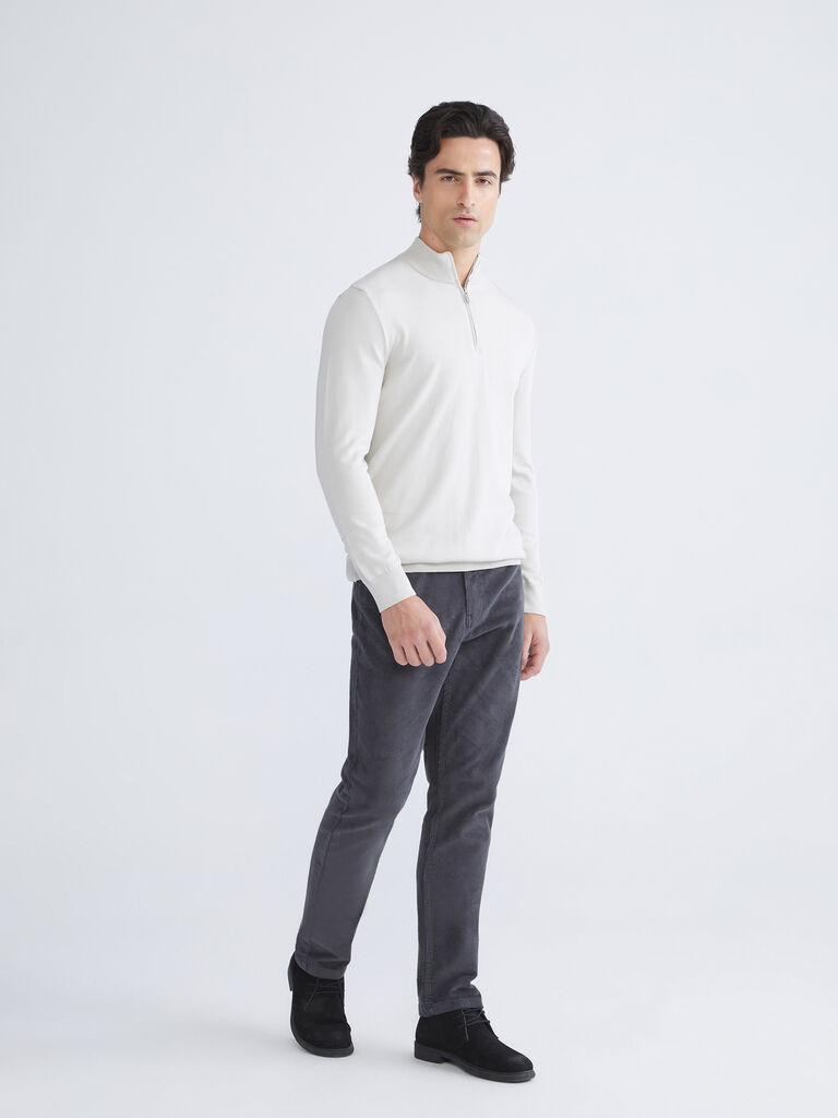 LC Waikiki Muške pantalone W56741Z8-MDX, Čino, Antracit