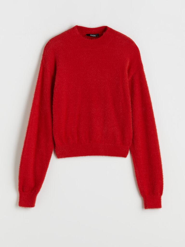 LC Waikiki Ženski džemper W5EV09Z8-VW8, Crveni