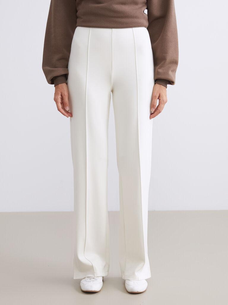 LC Waikiki Ženski donji deo trenerke W5I313Z8-FDJ, Ravan kroj, Krem