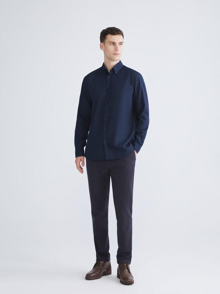 LC Waikiki Muške pantalone W51169Z8-RFH, Regular, Teget