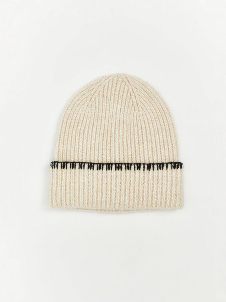 LC Waikiki Ženska kapa W5EB44Z8-EEW, Krem