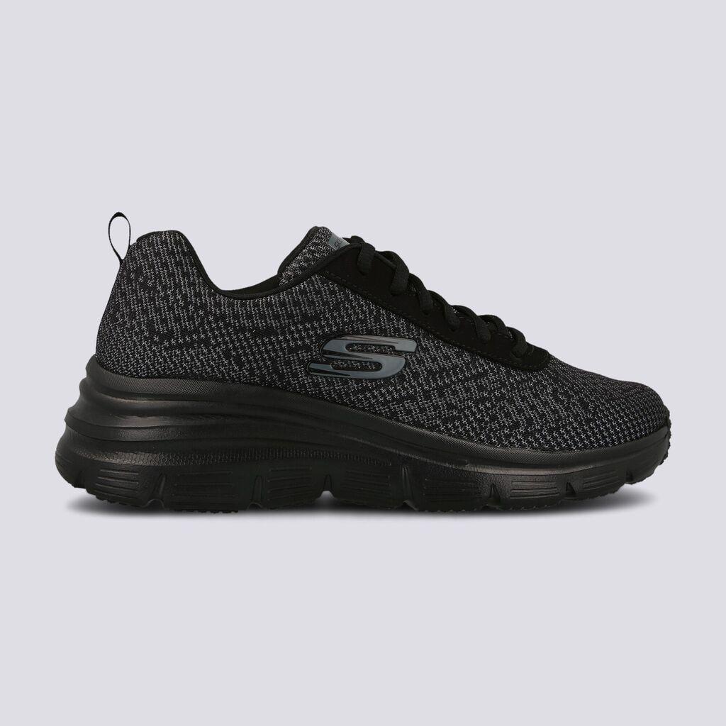 Skechers Ženske patike Fashion fit bold boundaries, Crne