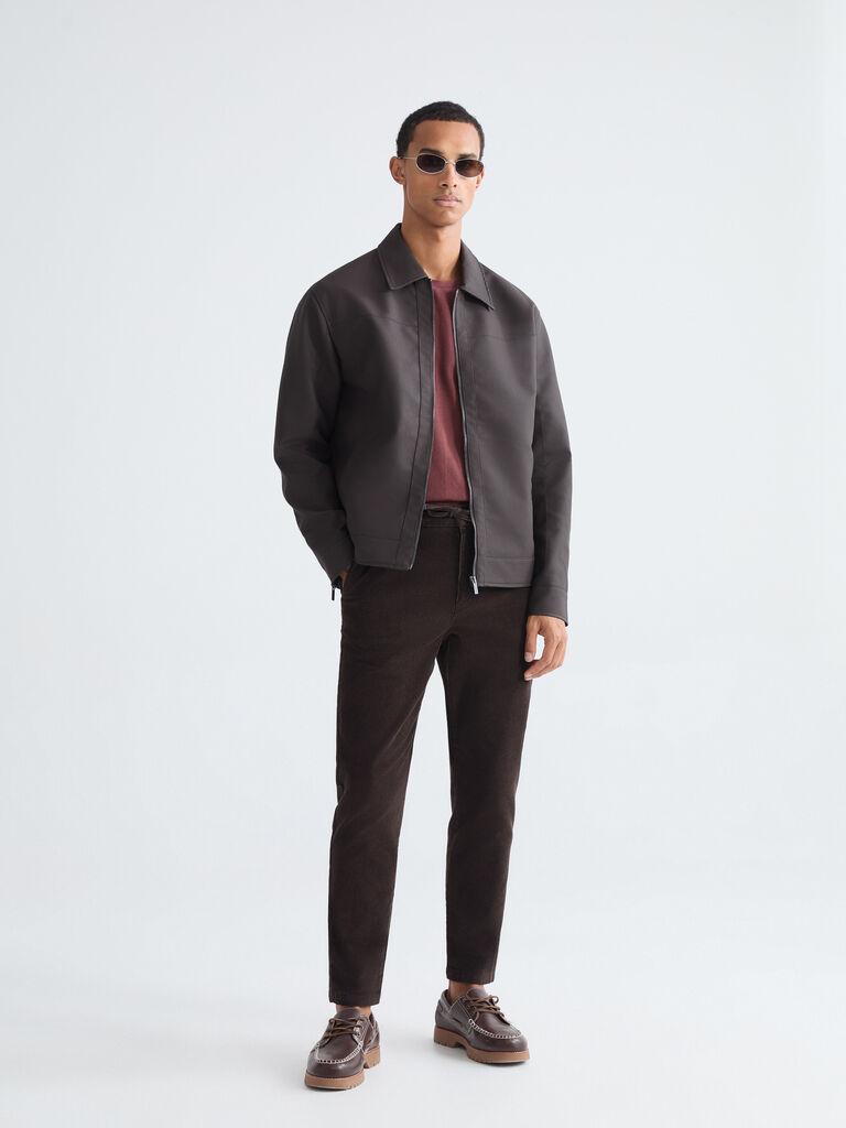 LC Waikiki Muške pantalone W5FR98Z8-ZGU, Braon