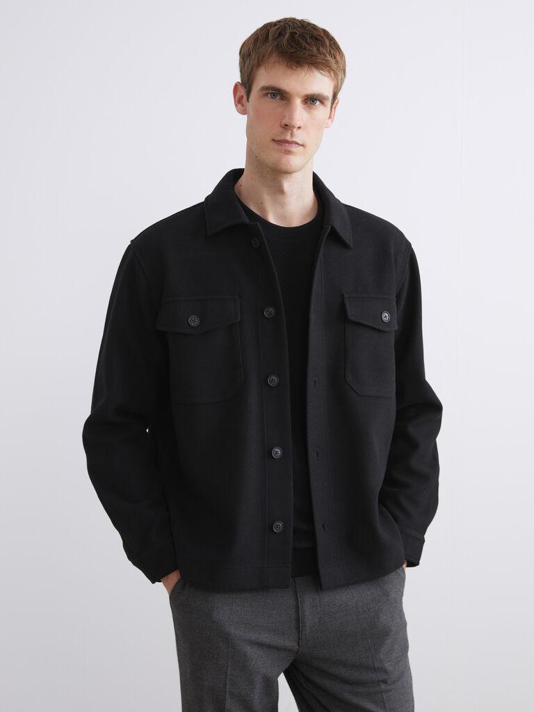 LC Waikiki Muška košulja W5FN78Z8-CVL, Crna