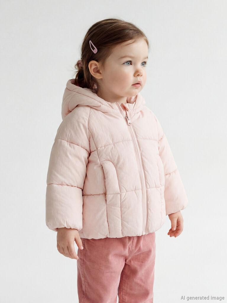 LC Waikiki Jakna za devojčice W5AJ73Z1-FUT, Roze