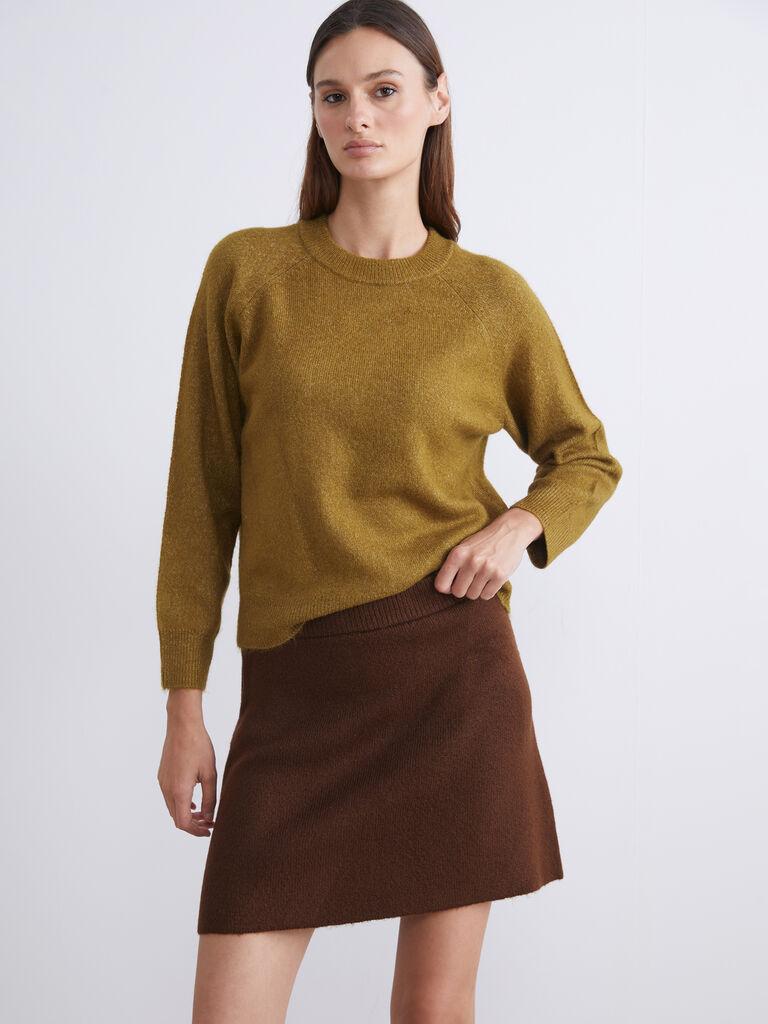 LC Waikiki Ženski džemper W5GR77Z8-HAR, Oversize, Zeleni