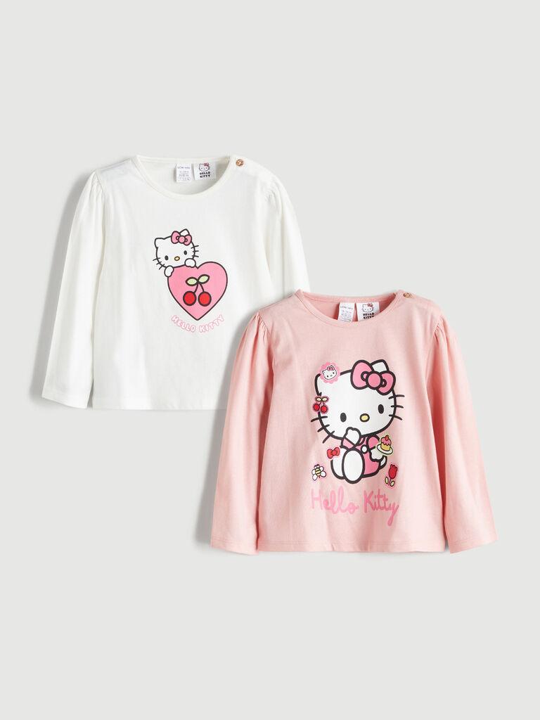 LC Waikiki Majica za bebe W5JN42Z1-FDV, 2 komada, Višebojna