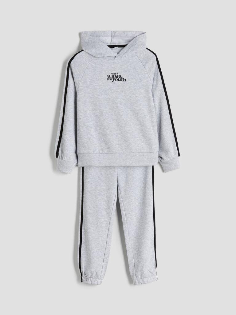 LC Waikiki Komplet trenerka za devojčice W5AL45Z4-CT3, Siva