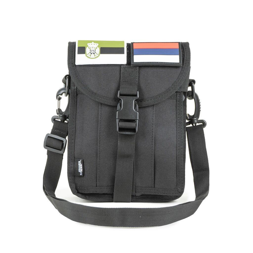 Vientro Muška torbica Crossbody, Crna