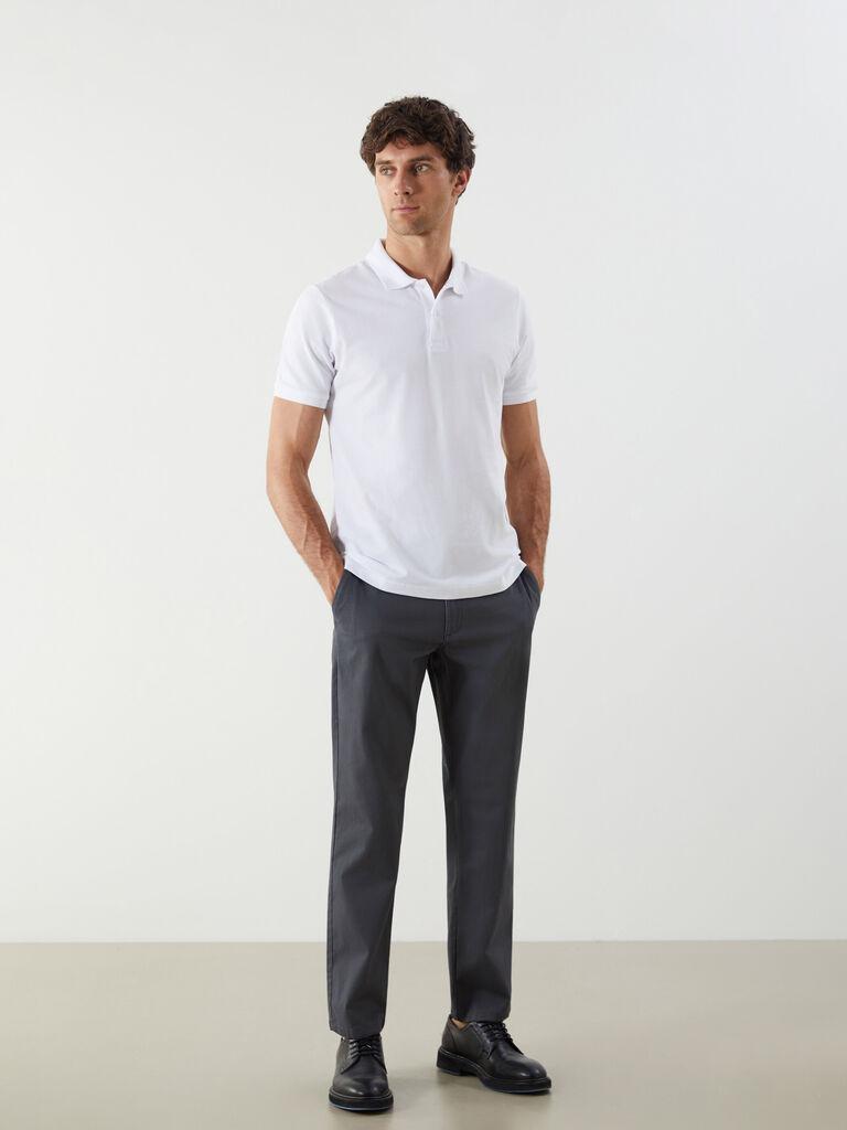 LC Waikiki Muške pantalone W40429Z8-S2L, Chino, Antracit