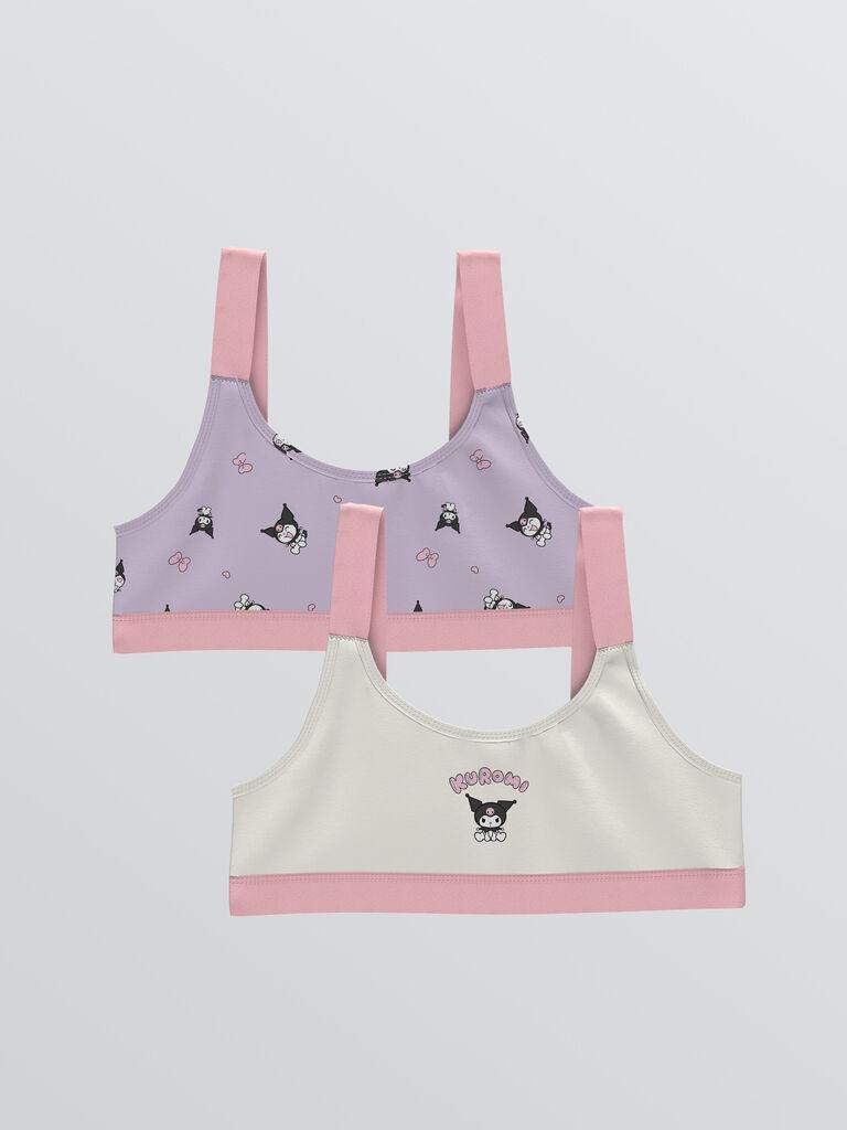 LC Waikiki Set topova za devojčice W5CP30Z4-FDU, 2 komada, Višebojni