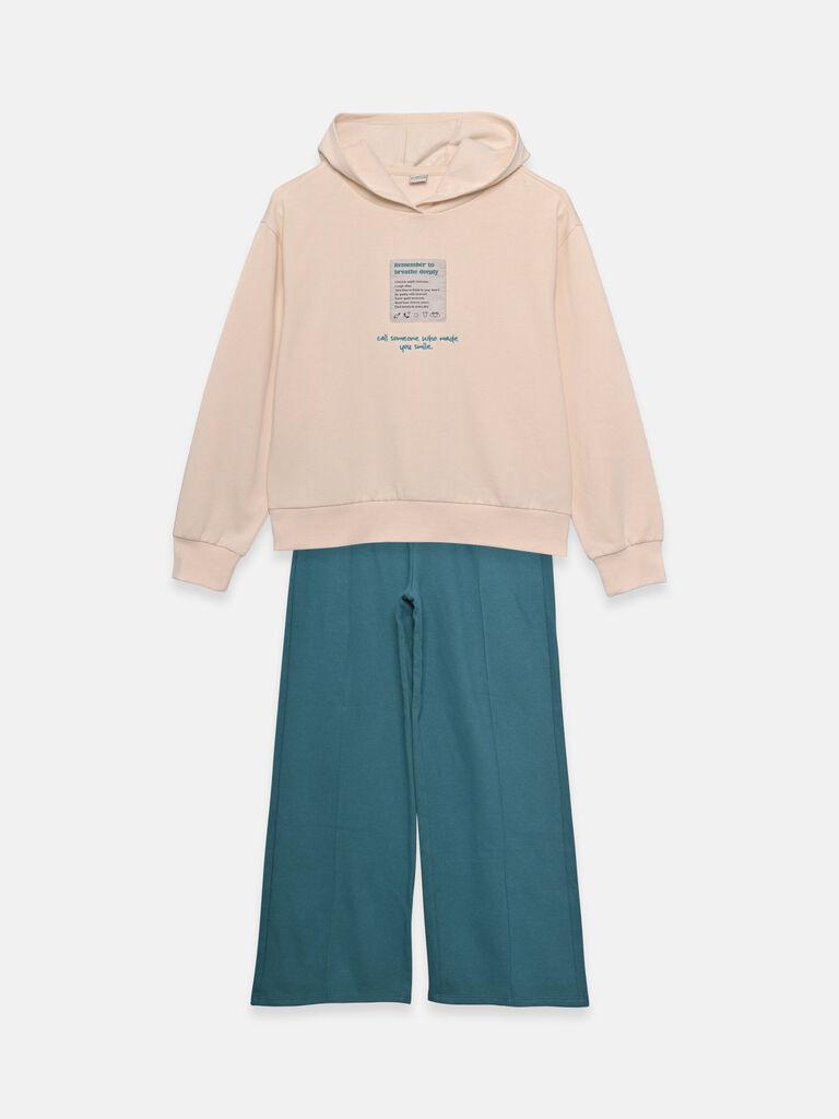 LC Waikiki Komplet trenerka za devojčice W5AP47Z4-FF7, Bež