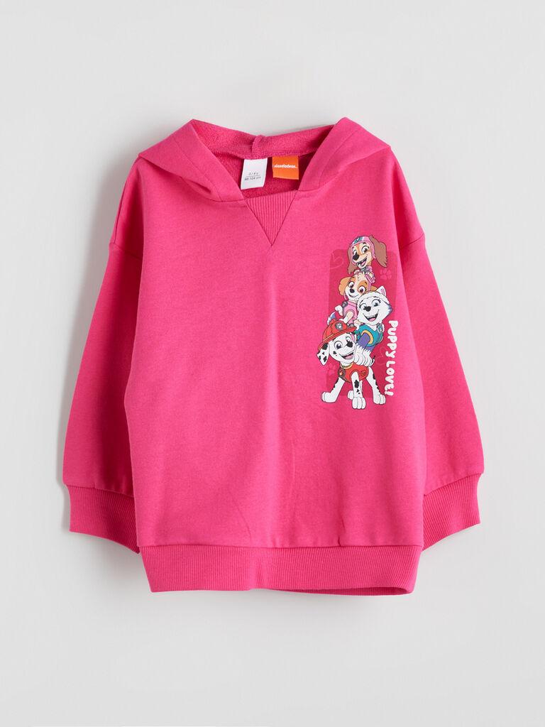 LC Waikiki Duks za devojčice sa kapuljačom W53264Z1-GZ6, Roze