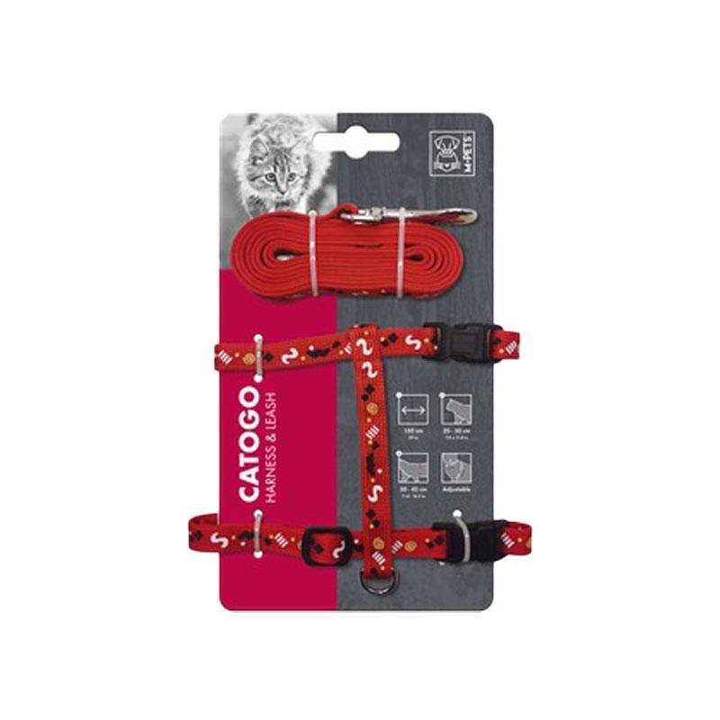 M PETS Am i povodac za mačke, Crveni