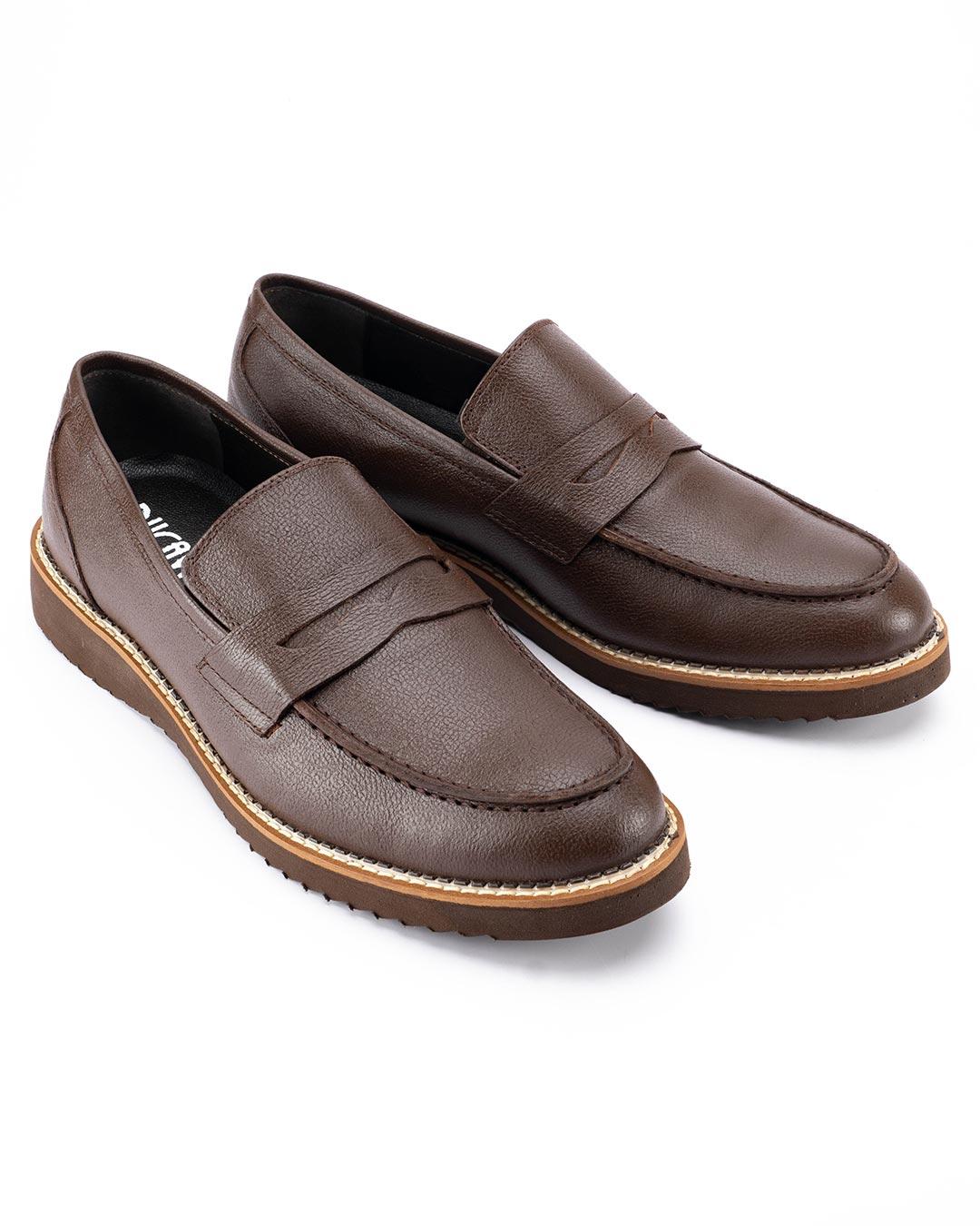 LA FORCE Muške kožne cipele DC-02255, Braon