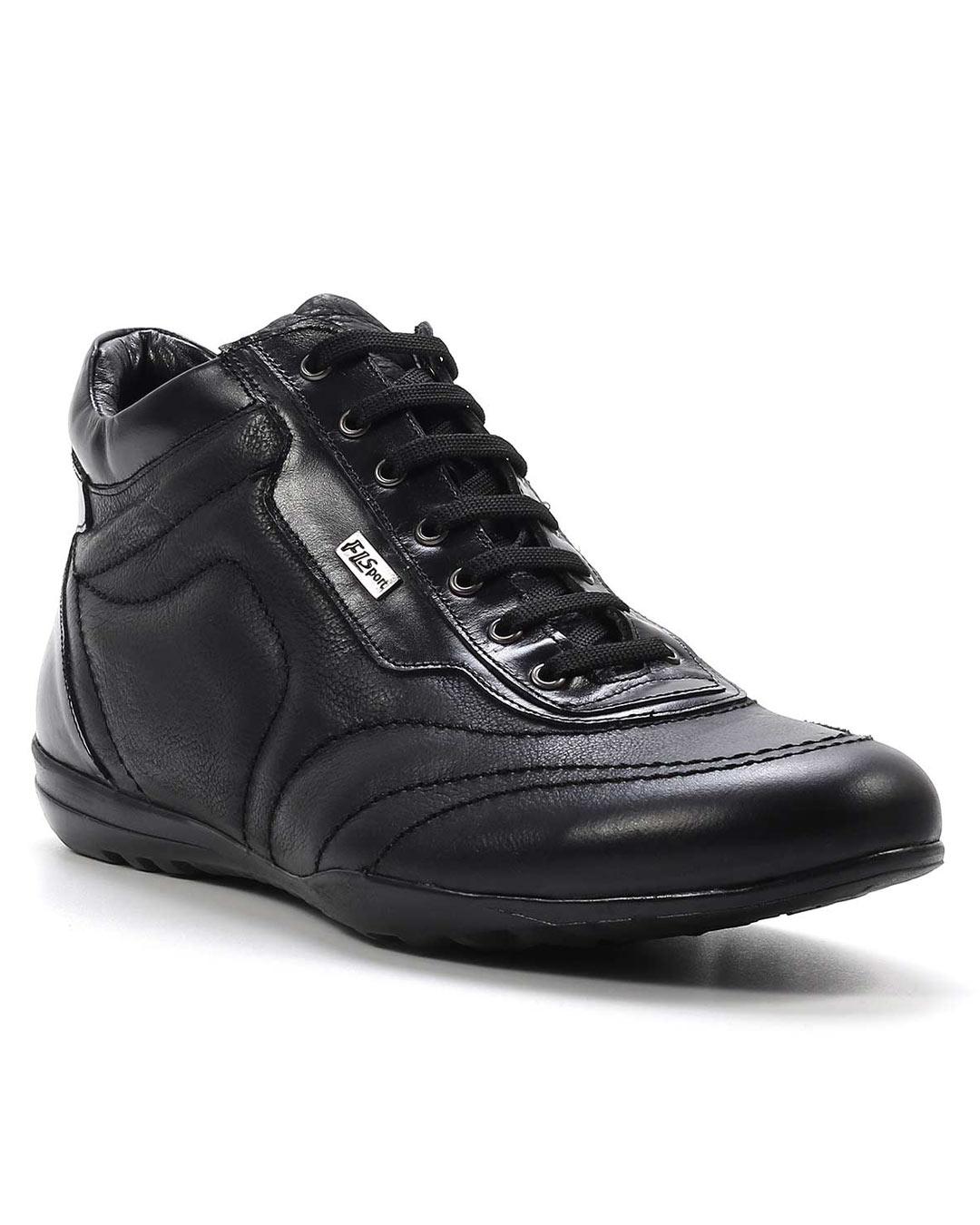 LA FORCE Muške kožne patike-cipele 3531-G, Crne