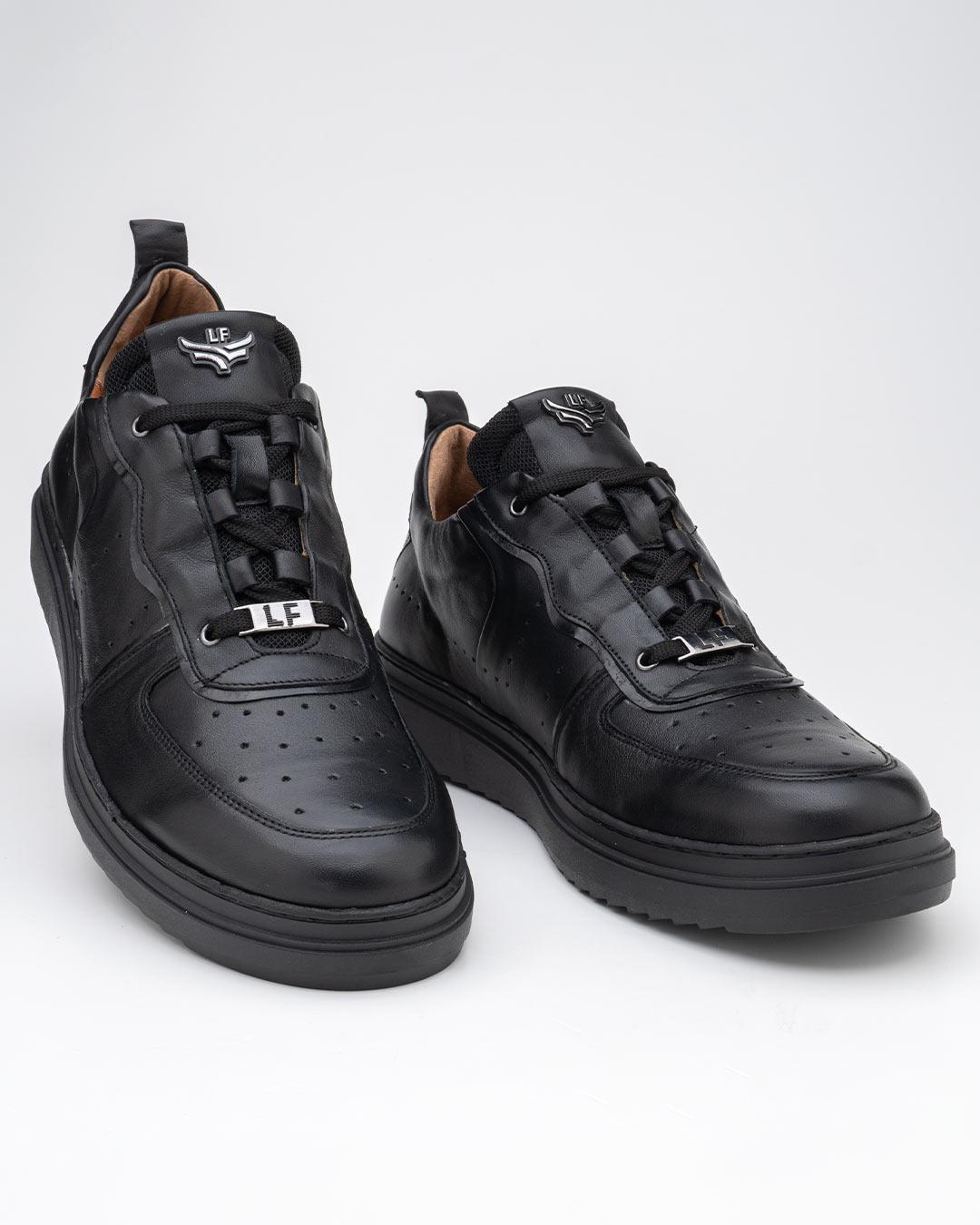 LA FORCE Muške kožne patike 4871-G, Crne