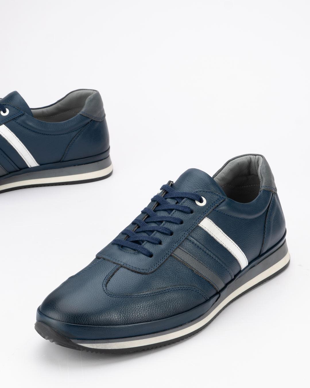 LA FORCE Muške kožne patike 4444-G, Teget