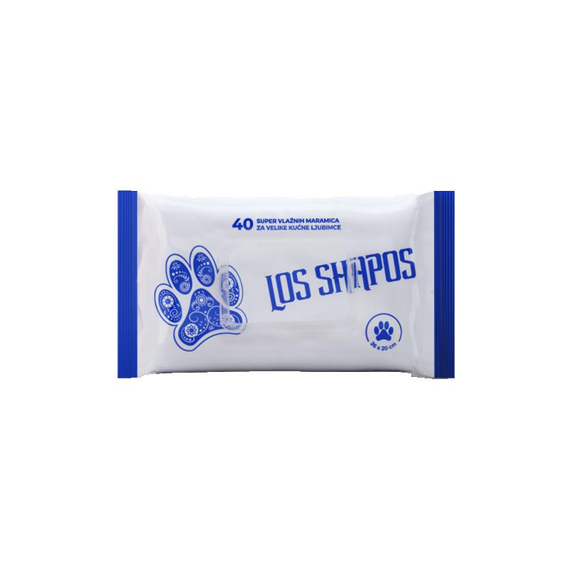 LOS SHAPOS Vlažne maramice, 40 komada