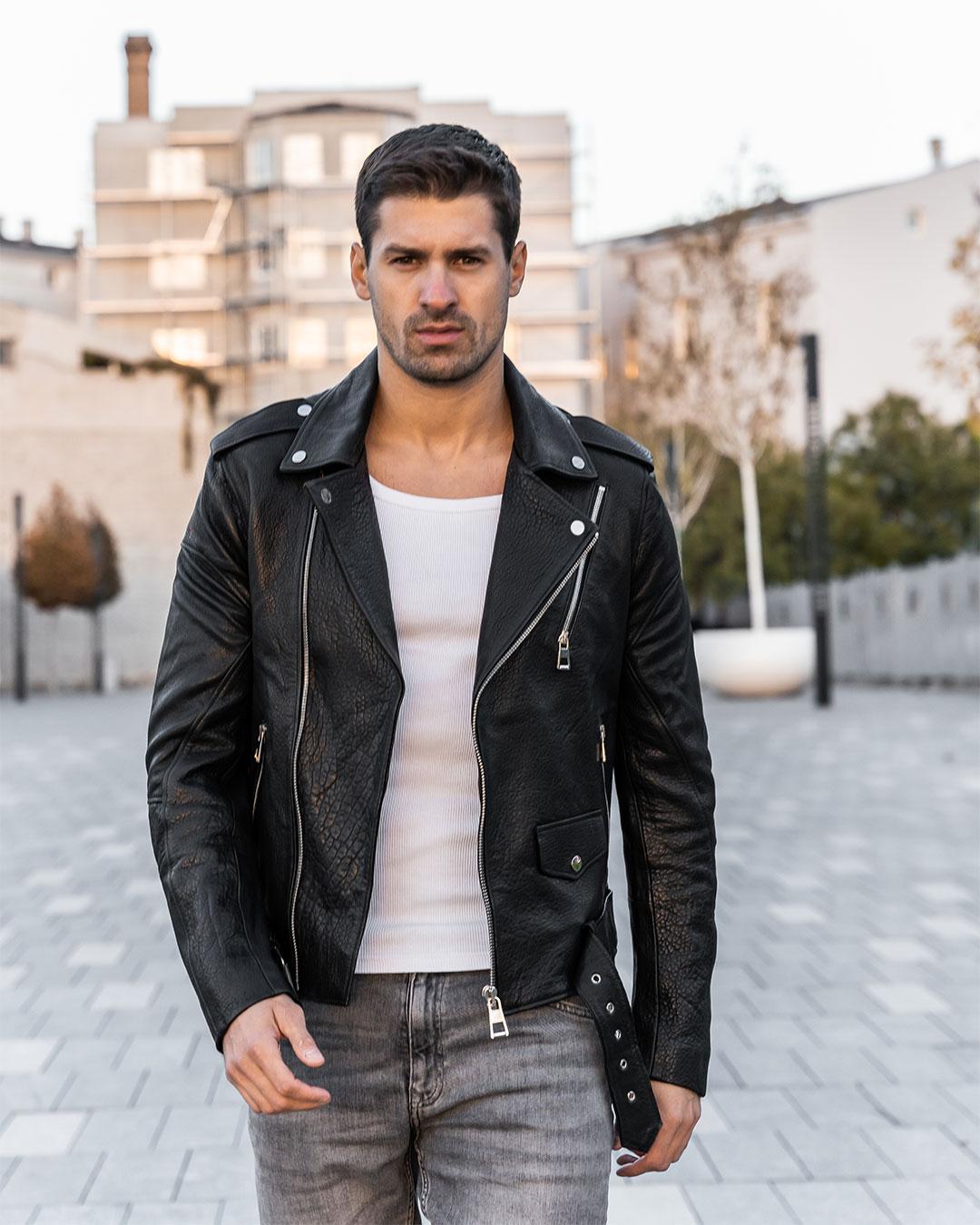 MARIO ZENETTI Muška jakna Marchelo, Crna