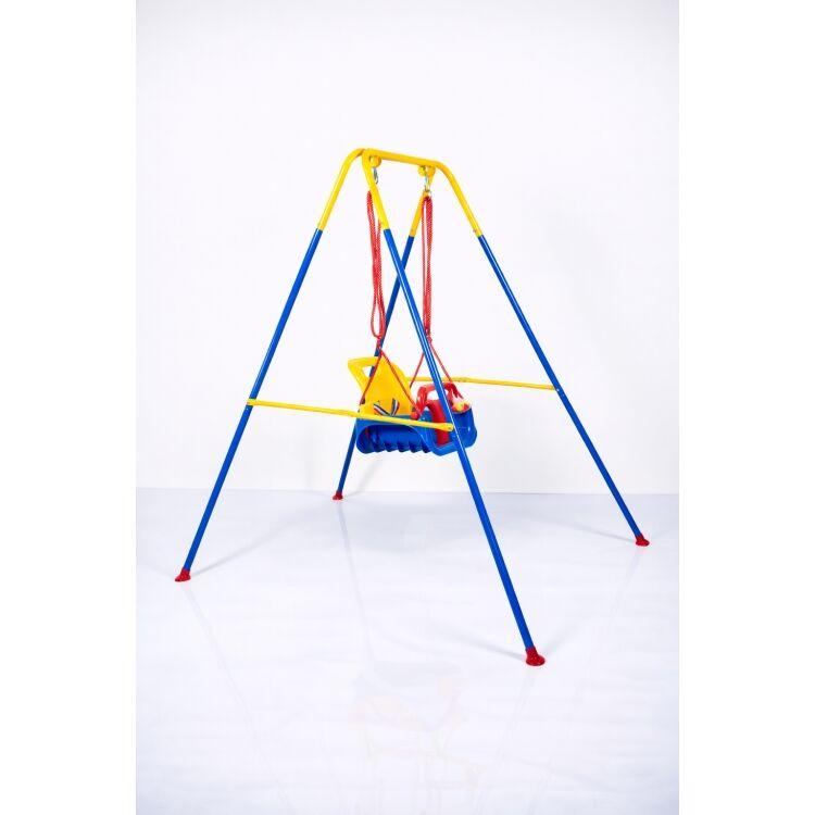 WinnerBike Dečija ljuljaška, 150x130x150cm, Plavo-žuta