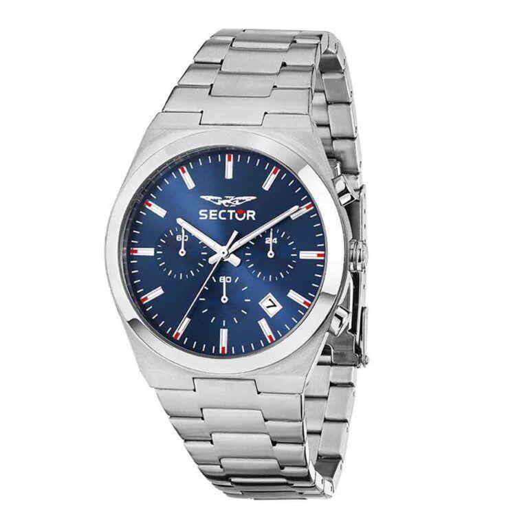 Sector Muški sat  C300, Srebrno-plava