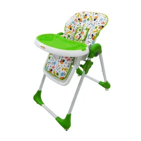 Asalvo Hranilica za bebe Wheels Jungle, Zelena