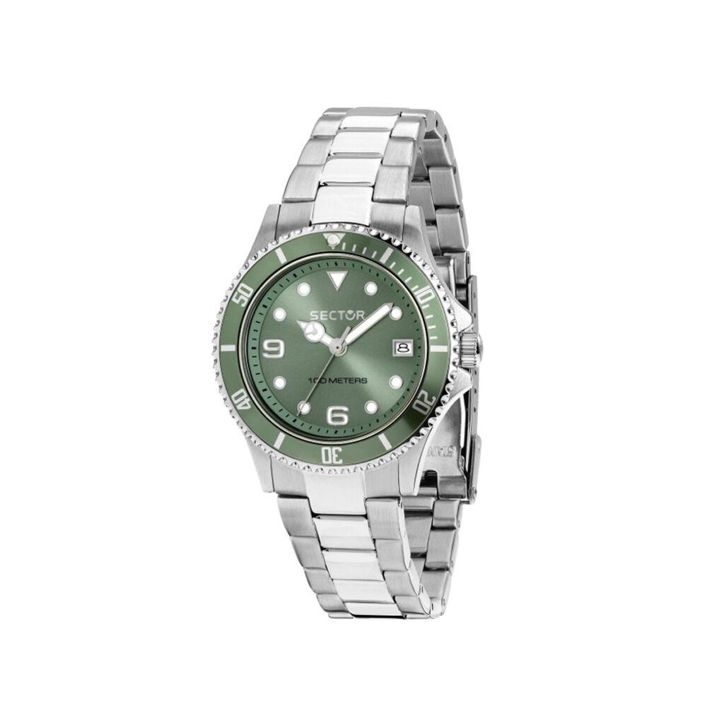 Sector Ženski sat 230, Srebrno-zeleni