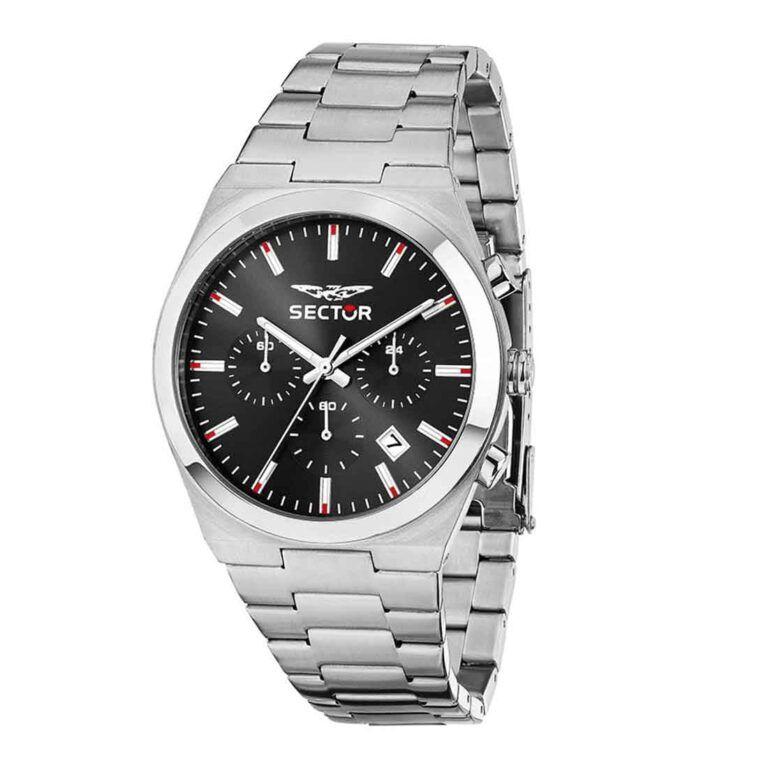 Sector Muški sat  C300, Srebrno-crni