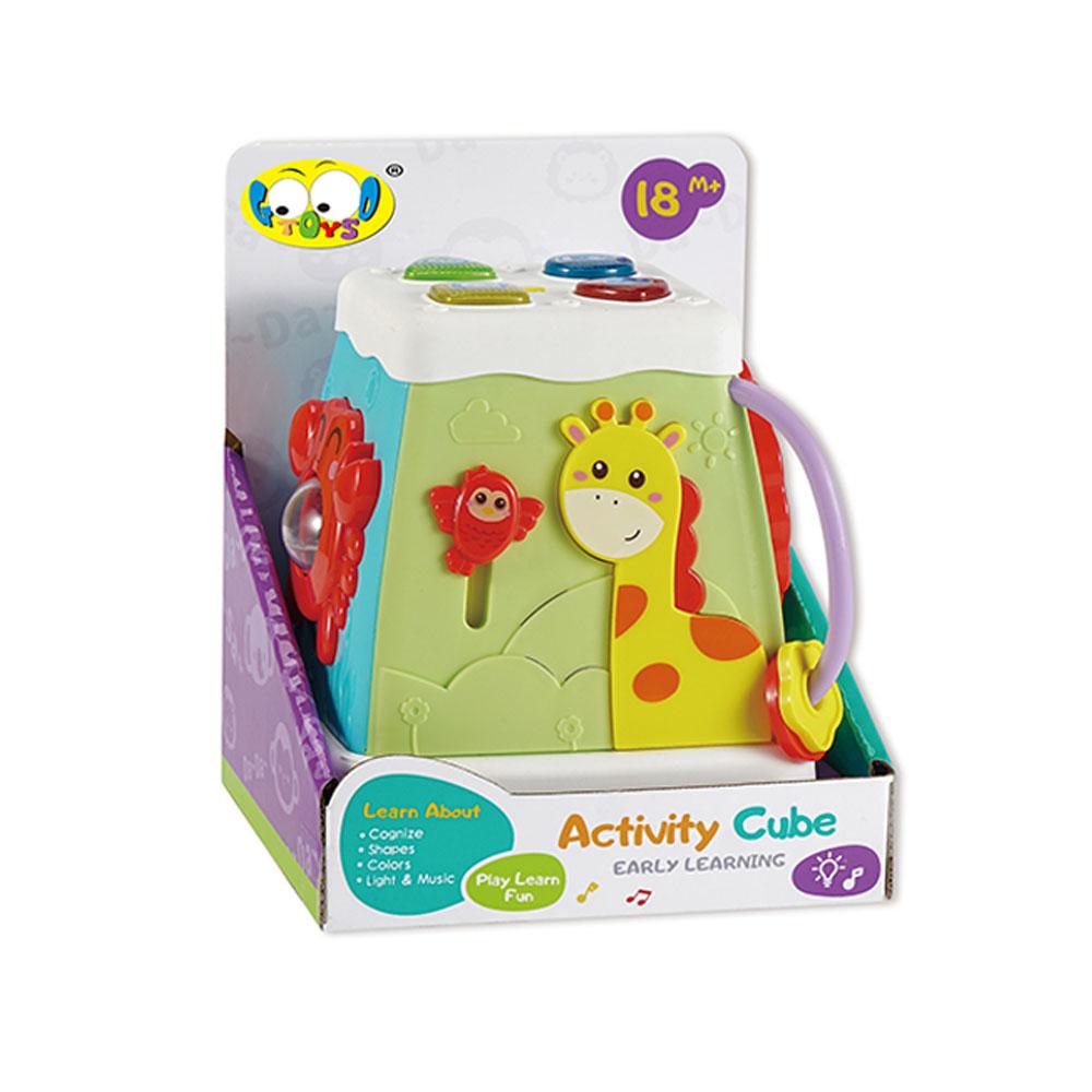 Good Toys Muzička aktiviti kocka, Šarena