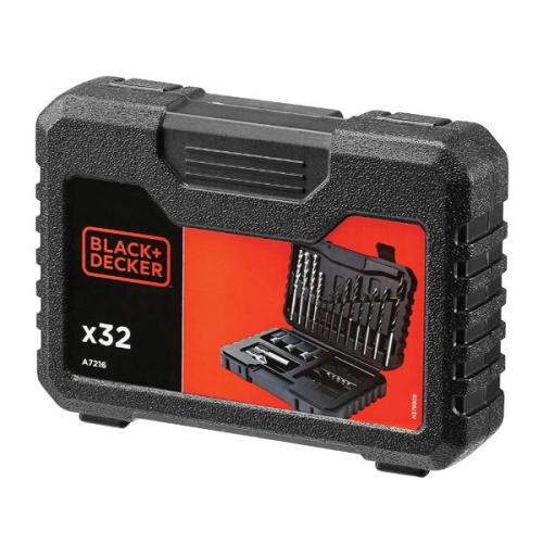 Black&Decker Set nastavaka i burgija A7216