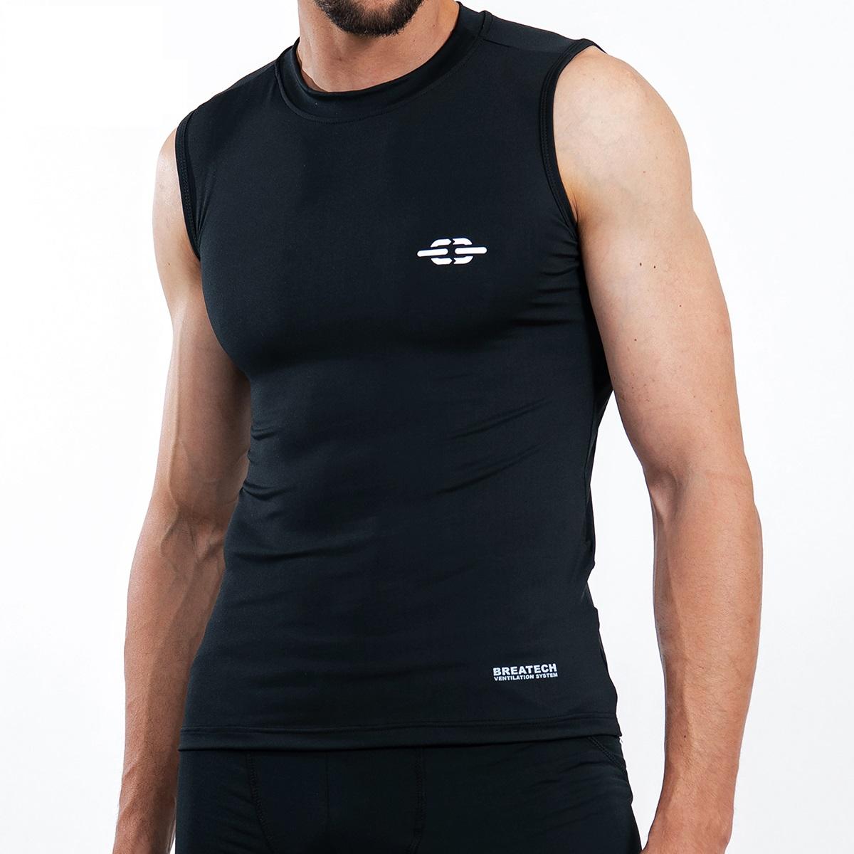 Poddres bez rukava Break Limit, Crni