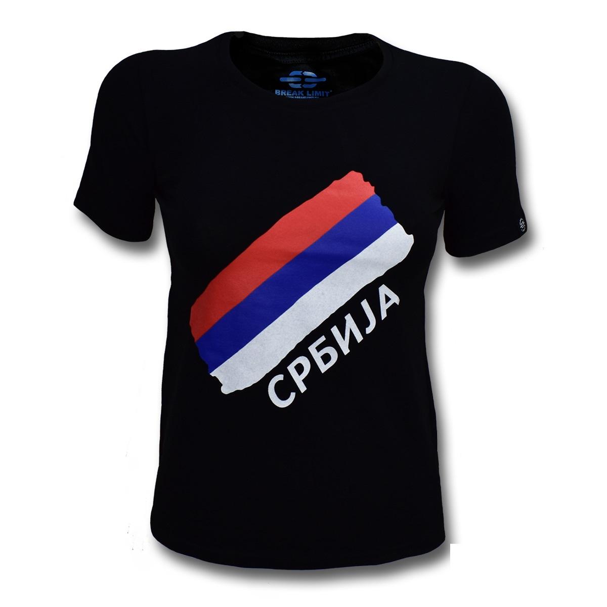 Ženska majica kratkih rukava Break Limit, Crna