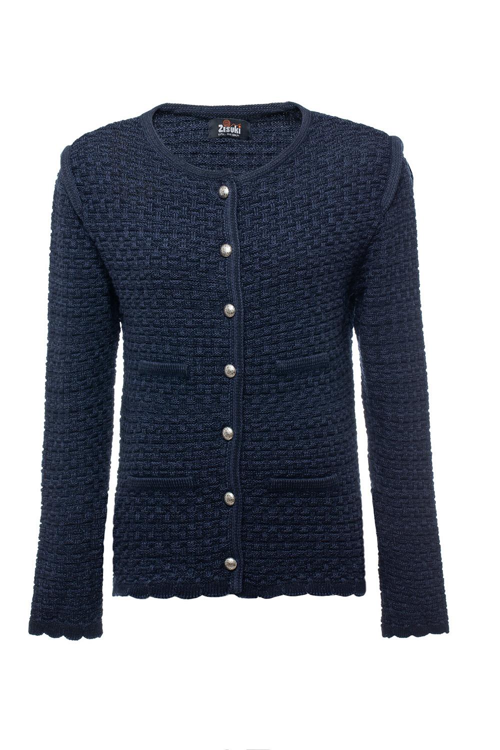 Zisuki Ženski kardigan, Teget