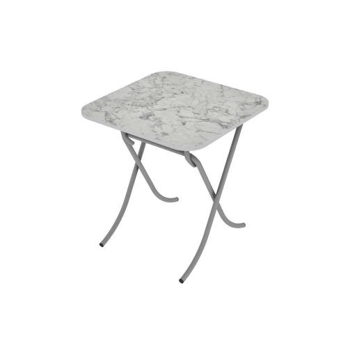 Alesta Višenamenski sklopivi sto AL10033BM 70x70cm, Sivi