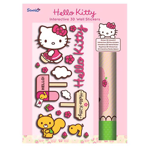 Sanrio 3D stikeri Hello Kitty