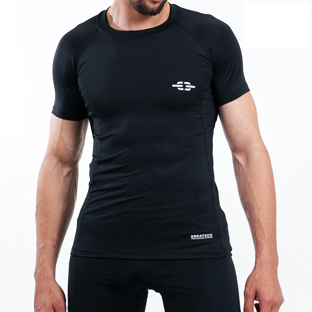 Poddres kratkih rukava Break Limit,  Crni