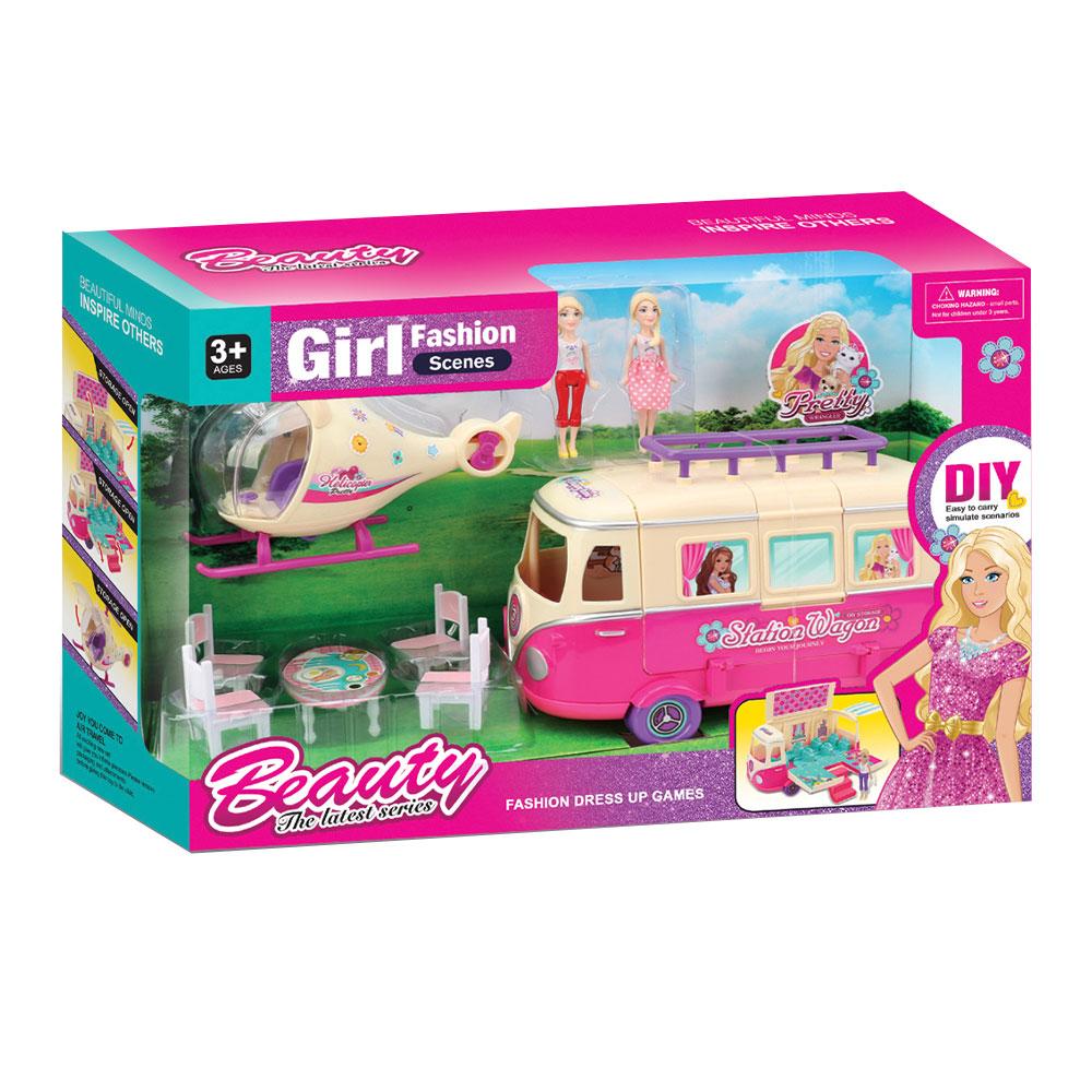 Beauty Set minibus sa lutkama
