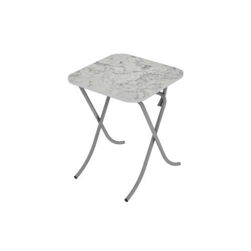 Alesta Višenamenski sklopivi sto AL10032BM 60x60cm, Sivi