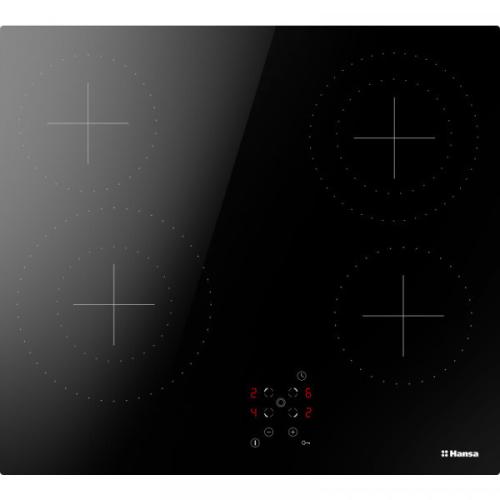 Hansa Ugradna ploča BHC66577, 6300W, Crna