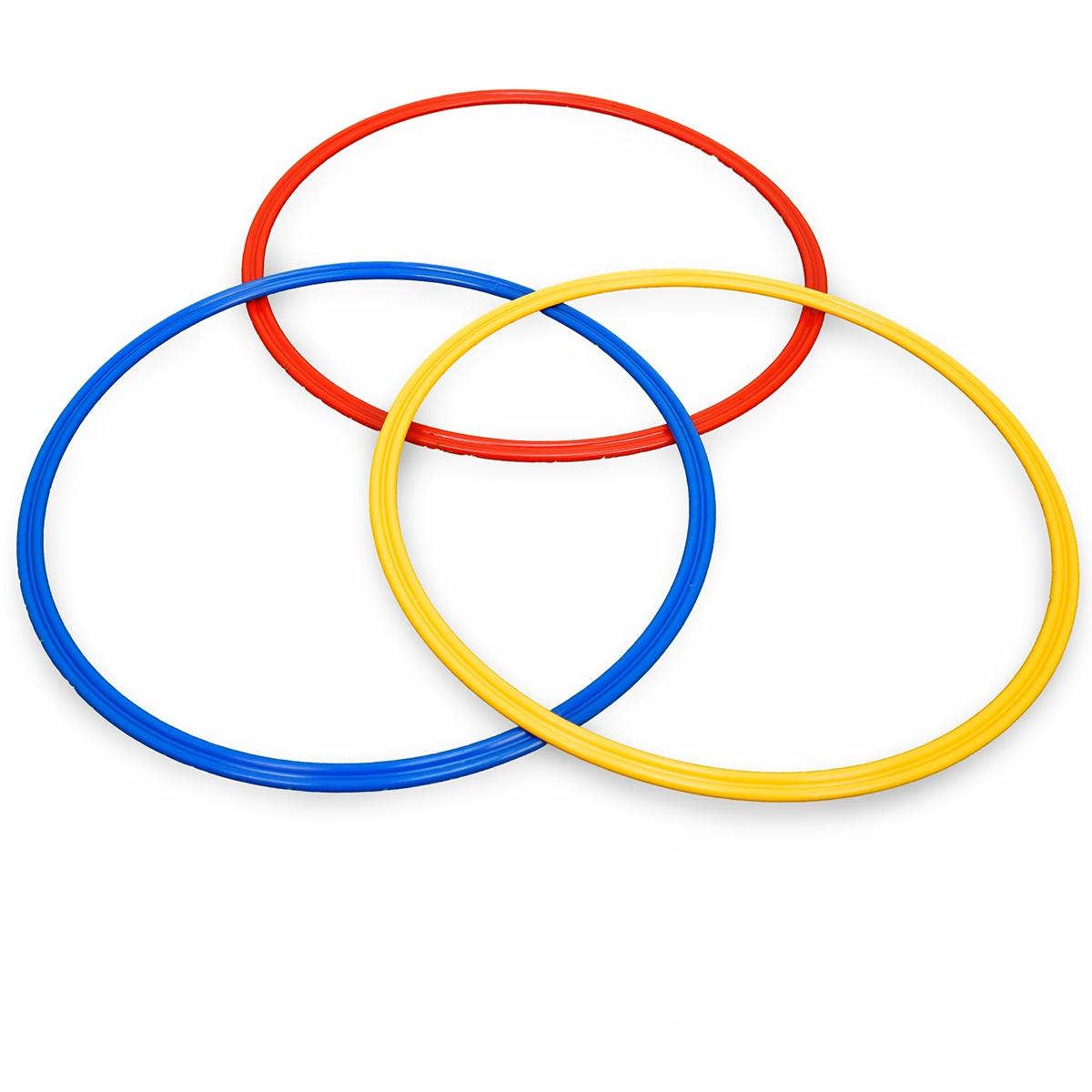 Obruč za vežbanje Break Limit, 50 cm, Crveni