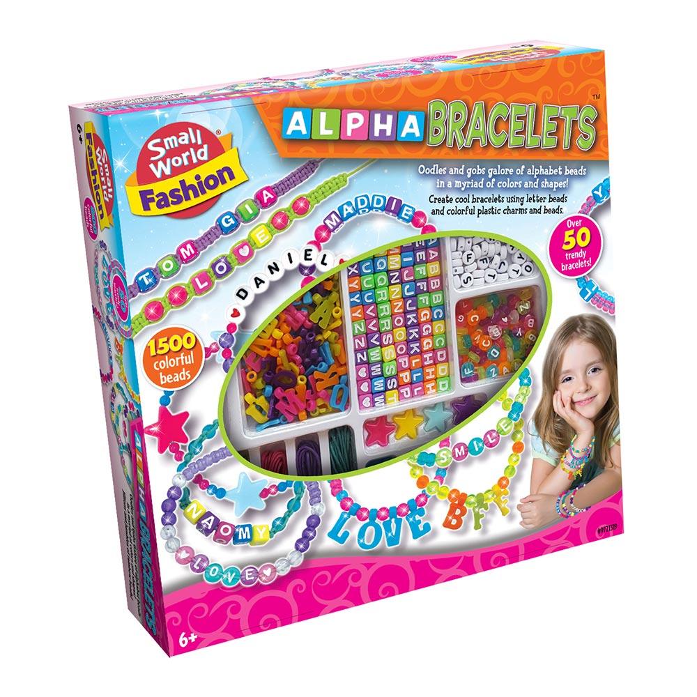 Creative Toys Set za pravljenje narukvica sa porukom