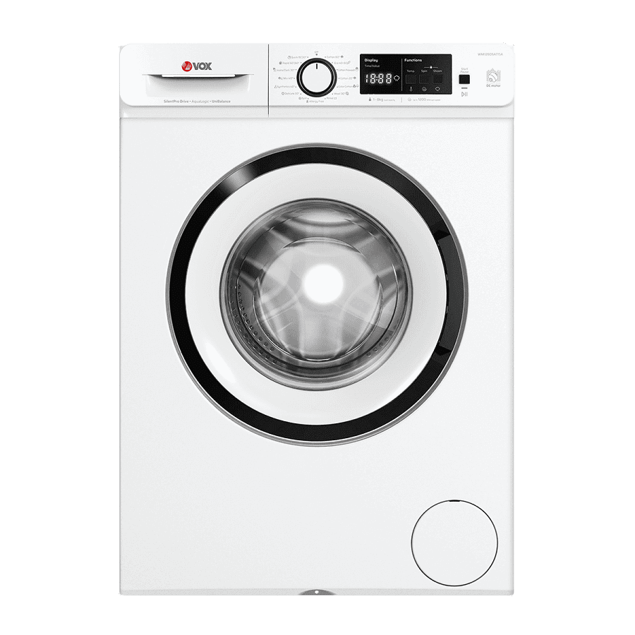 VOX Mašina za pranje veša WMI1280-SAT15A, 8 kg, Bela